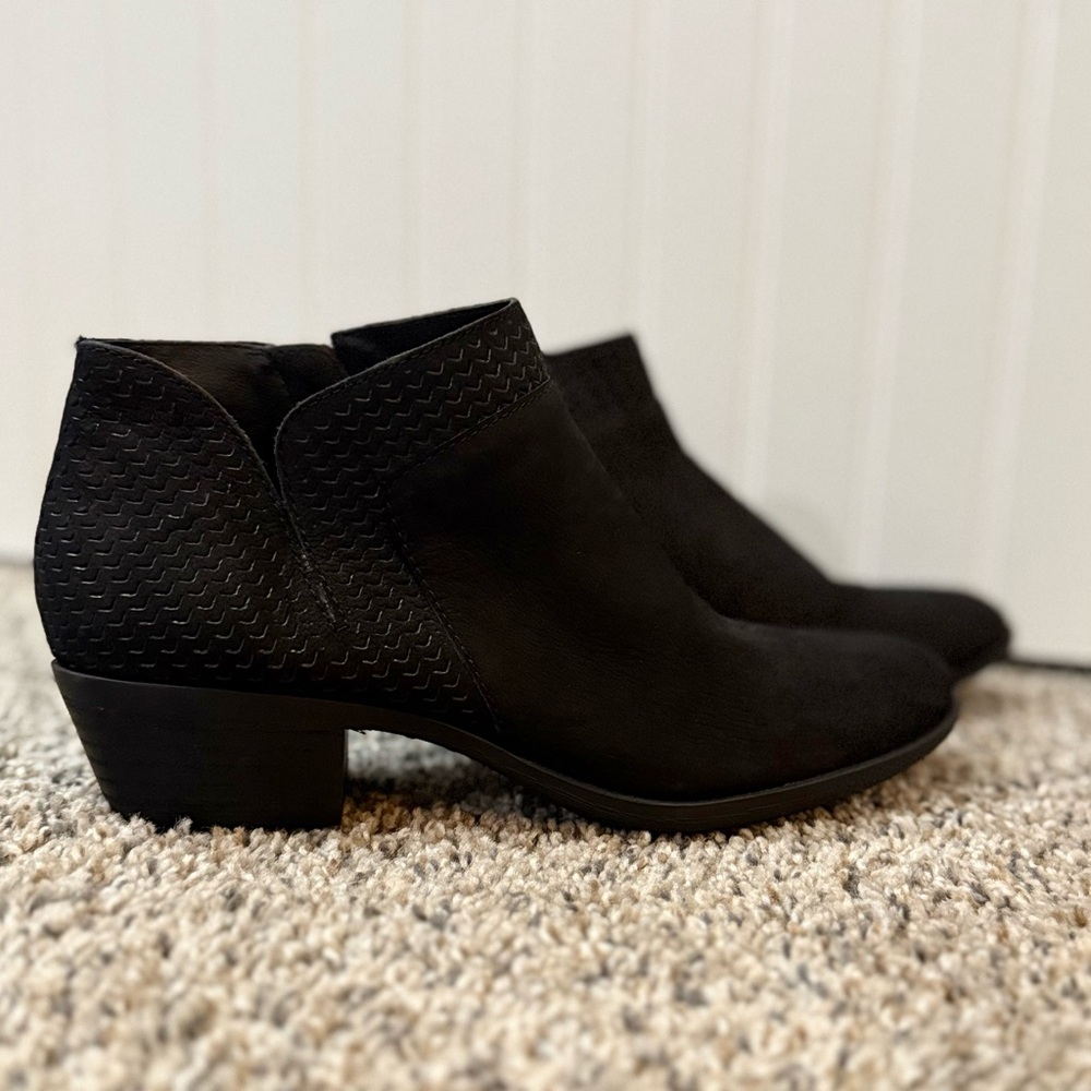 Lucky Brand Black Ankle Booties